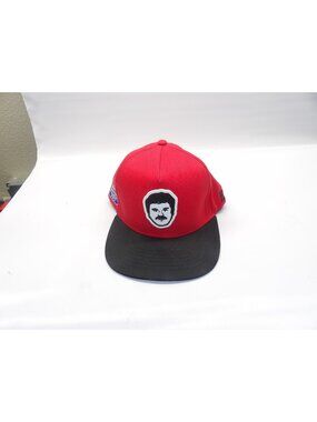 Joaquin Guzman ( El Chapo ) JGL Adjustable Red/Black Hat  for men